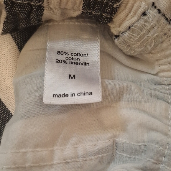 Maurices High Waist Black and White Shorts - Picture 4 of 6